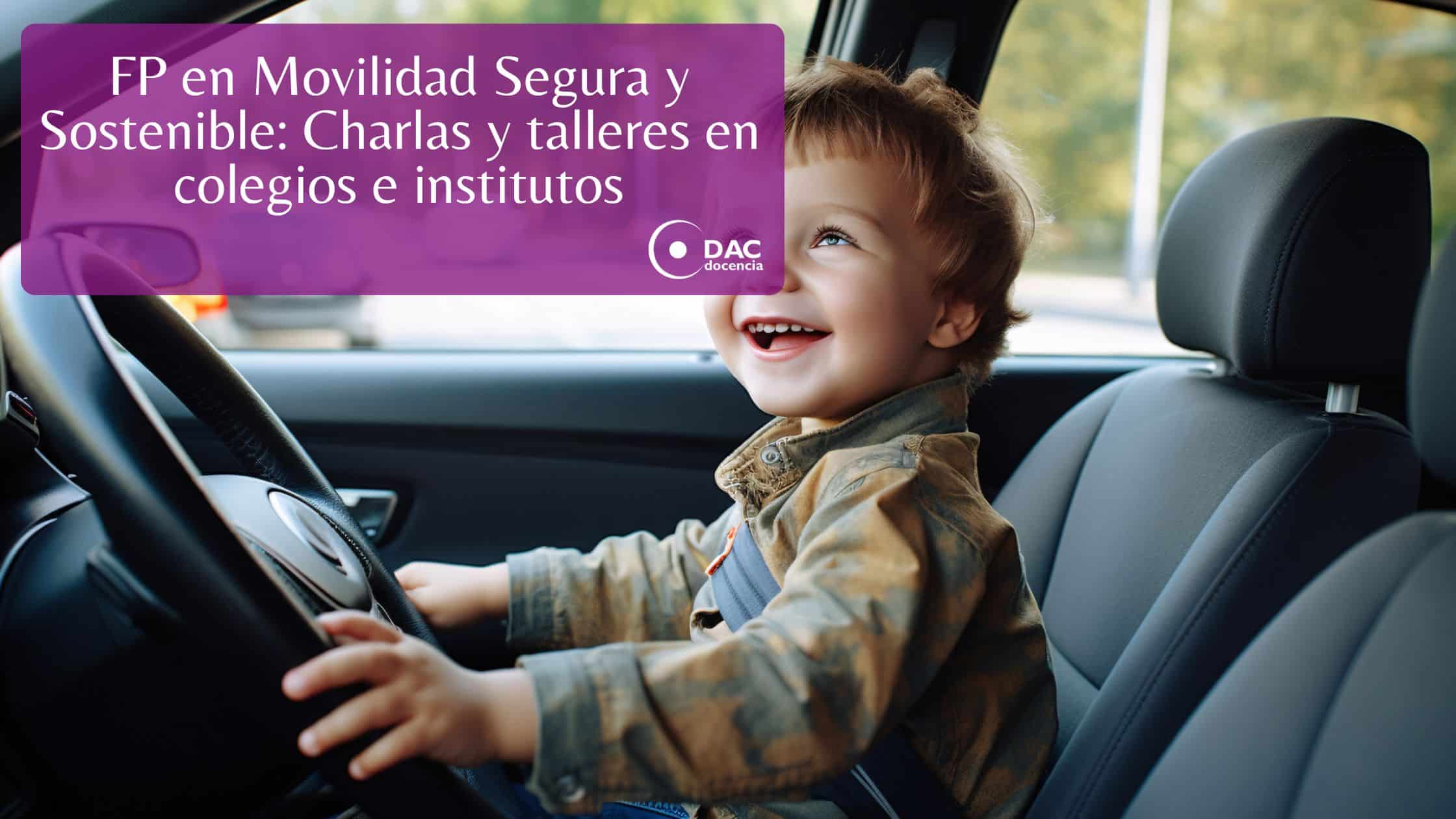 FP en Movilidad Segura y Sostenible: Charlas y talleres en colegios e institutos