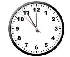 tiempo de un formador vial