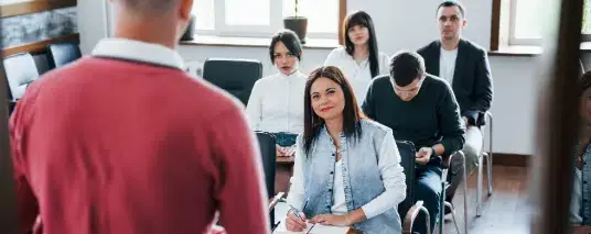 enseñanza de un profesor de autoescuela