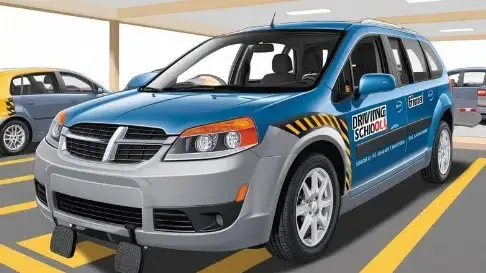 vehiculo de doble mando de un docente de seguridad vial