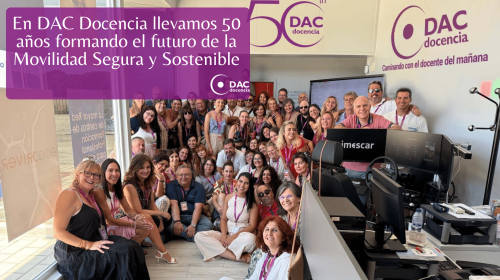 llevamos 50 años formando el futuro de la Movilidad Segura y Sostenible